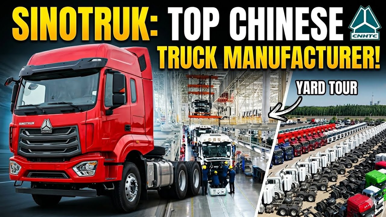 SINOTRUK: краткий обзор продукции ведущего китайского производителя грузовых автомобилей.