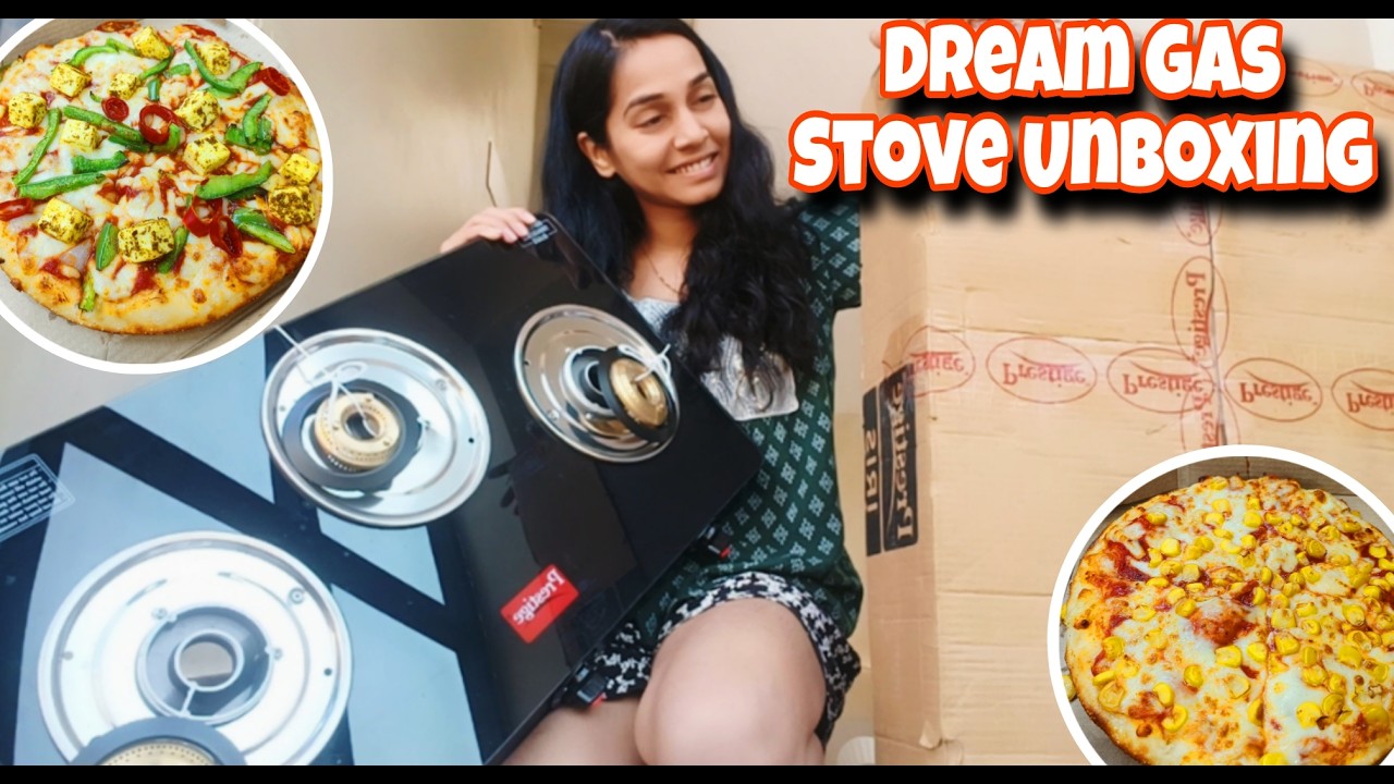 Brand New Prestige IRIS Gas Stove ka Unboxing kiya Bangalore me | Housewife | DailyVlog |HOUSEWIFE