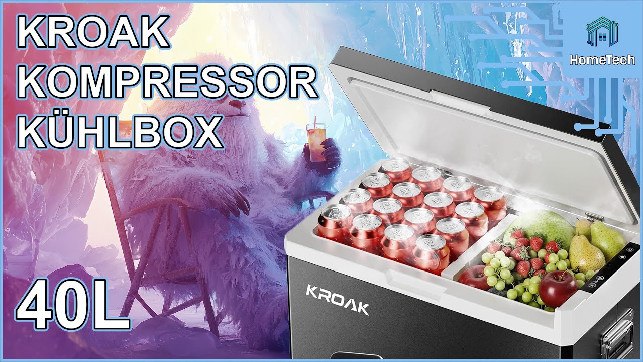 KROAK Kompressor Kühlbox 40L - gut UND günstig !?