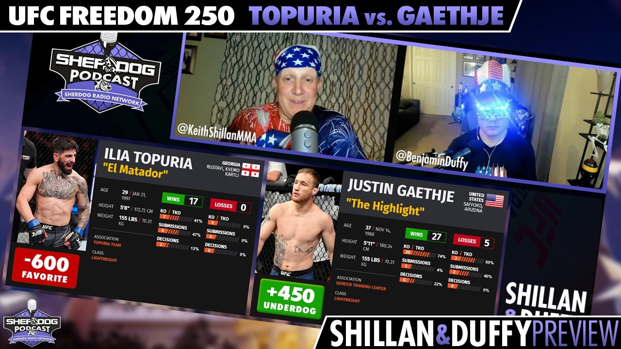 Shillan & Duffy: UFC Freedom 250 Preview