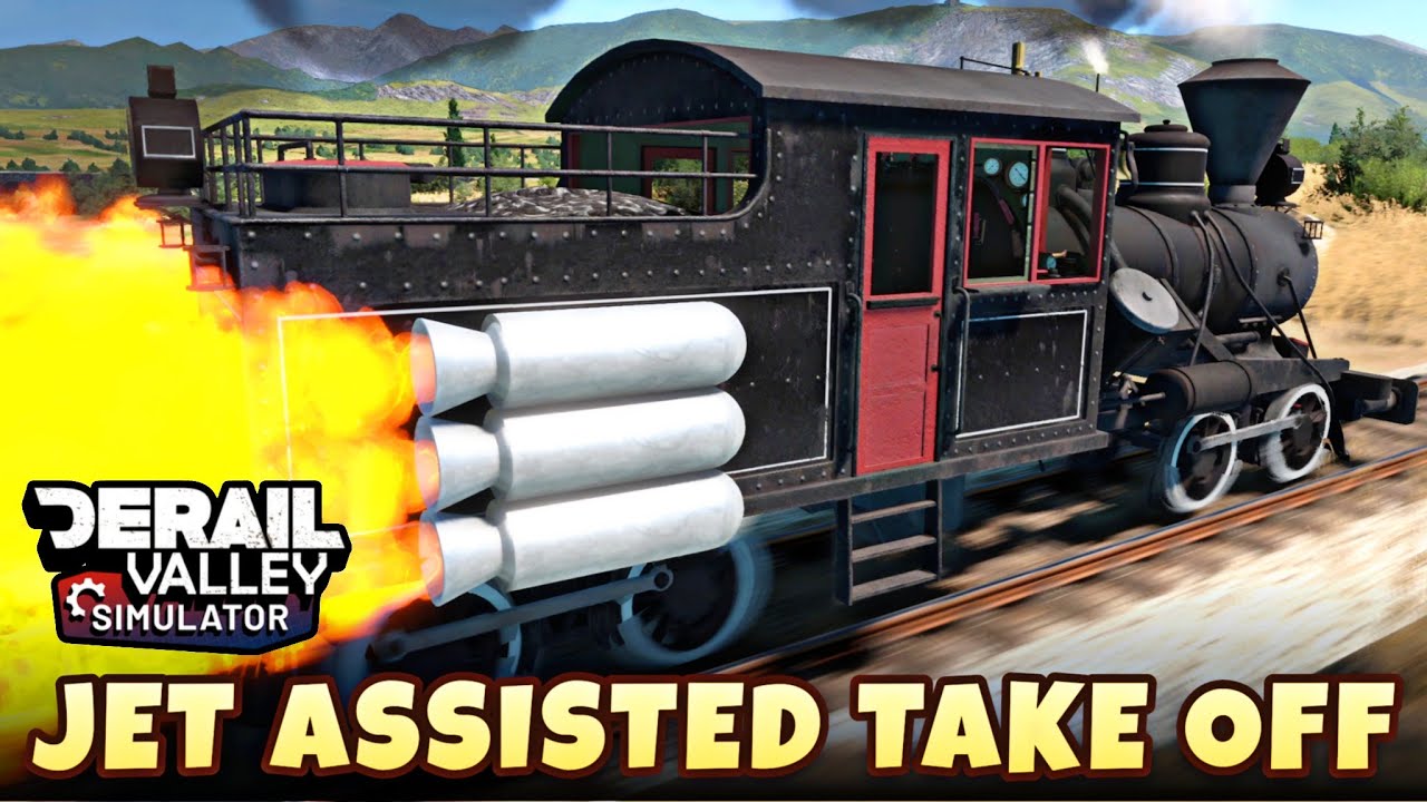 When Every Train Has Rocket Boosters 🚀​| Derail Valley | JATO-Part 03