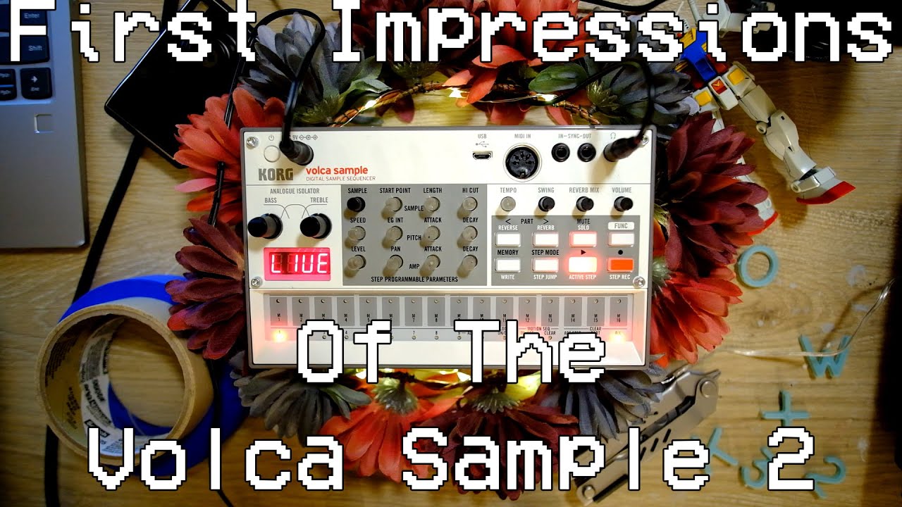 Первые впечатления от Korg Volca Sample 2
