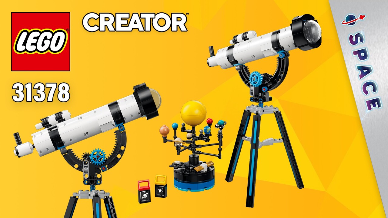 LEGO Creator Космический телескоп (31378) [278 деталей] Пошаговая инструкция по сборке | TBB