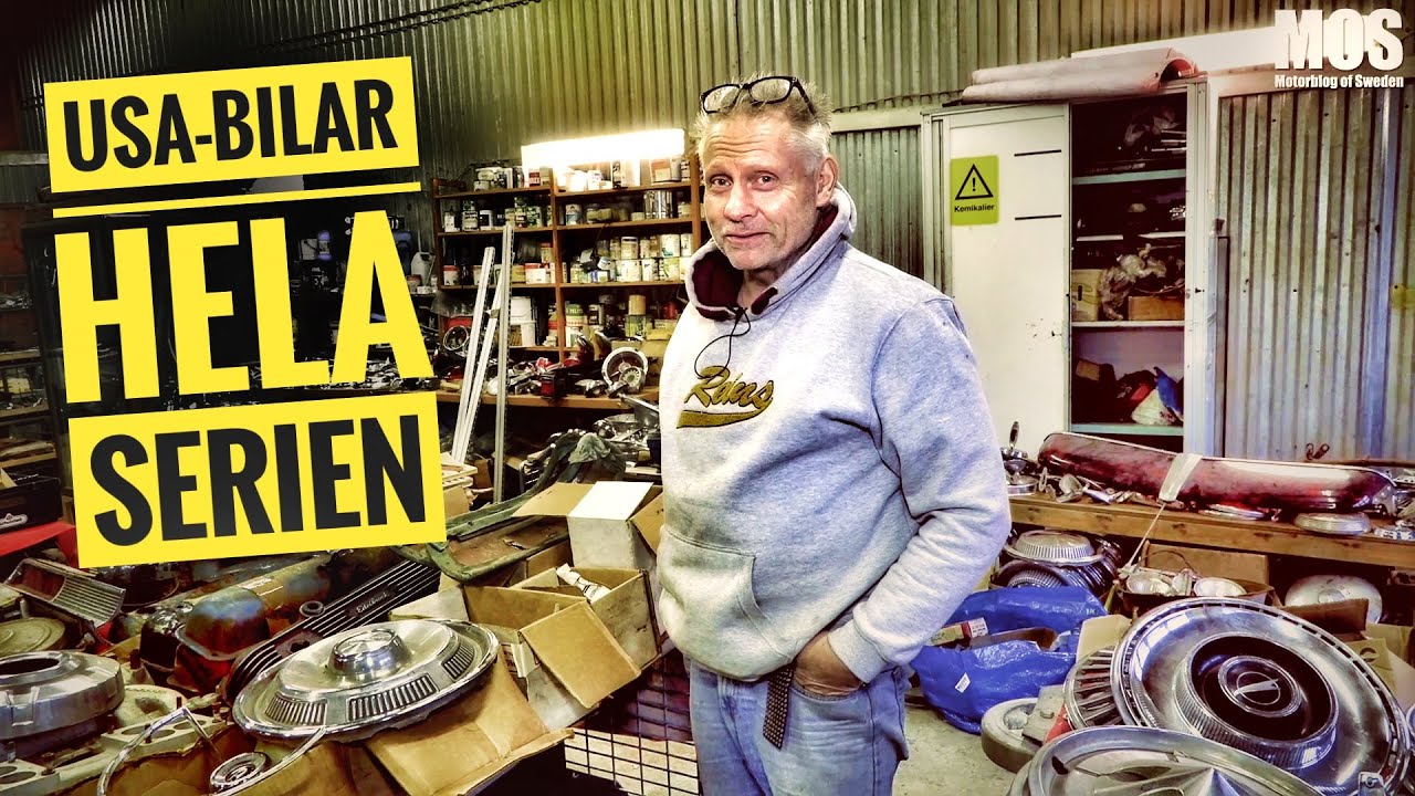 USA-bilar hela serien