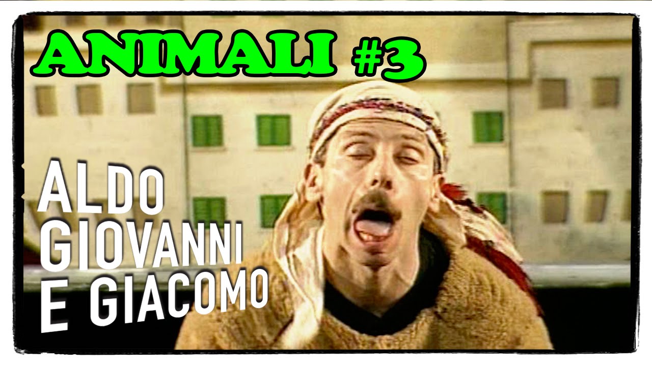 Gli Animali: il cammello (3 di 3) - I Corti di Aldo Giovanni e Giacomo