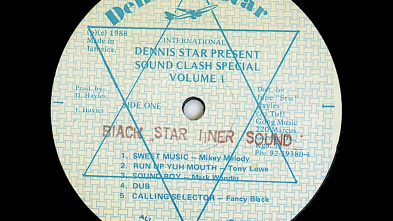 Mikey Melody - Respect My Sound + Dub - LP Dennis Star 1988 - CLASSIC 80'S DANCEHALL