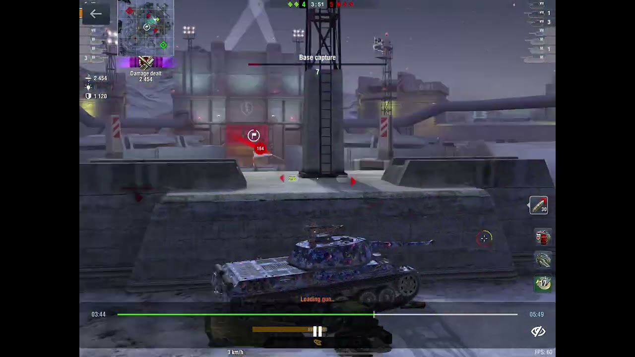 5K damage Skoda T45 Great gun. Crazy Come Back At The End!