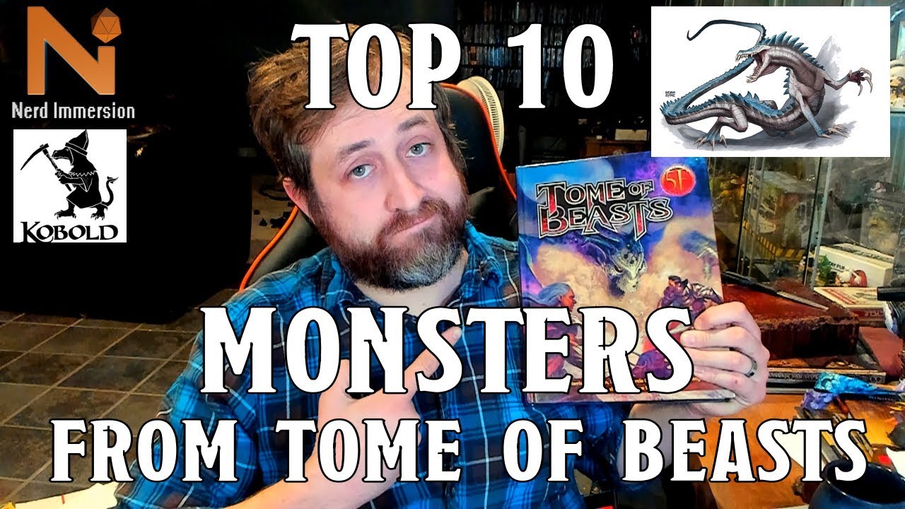 Top 10 D&D 5e Tome of Beasts Monsters | Nerd Immersion