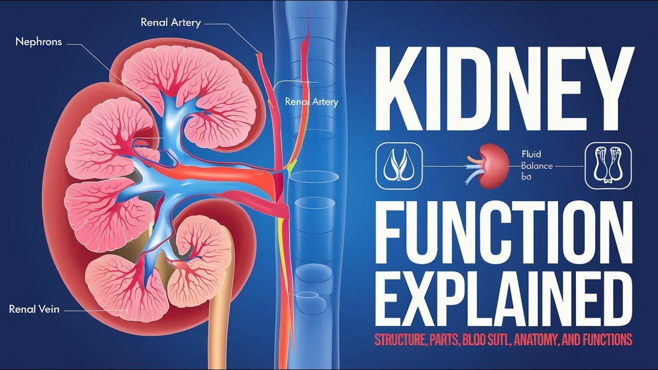 Kidney Function & Structure Explained: Anatomy, Blood Supply, Parts, and Physiology