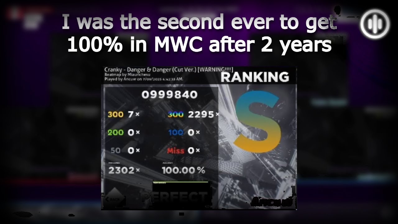 Danger & Danger (Cut Ver.) 100% 7pf #1 in the MWC