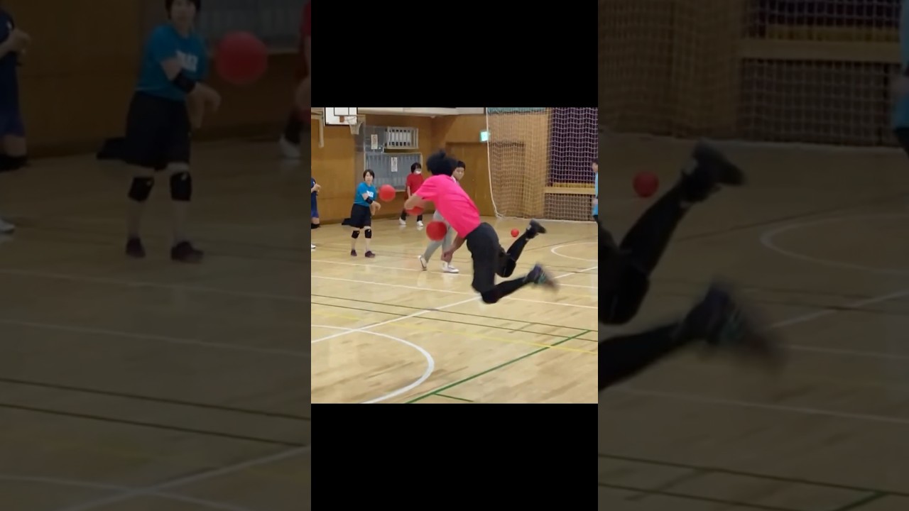 What's a dodge & shot!? #Dodgeball in Japan‼︎