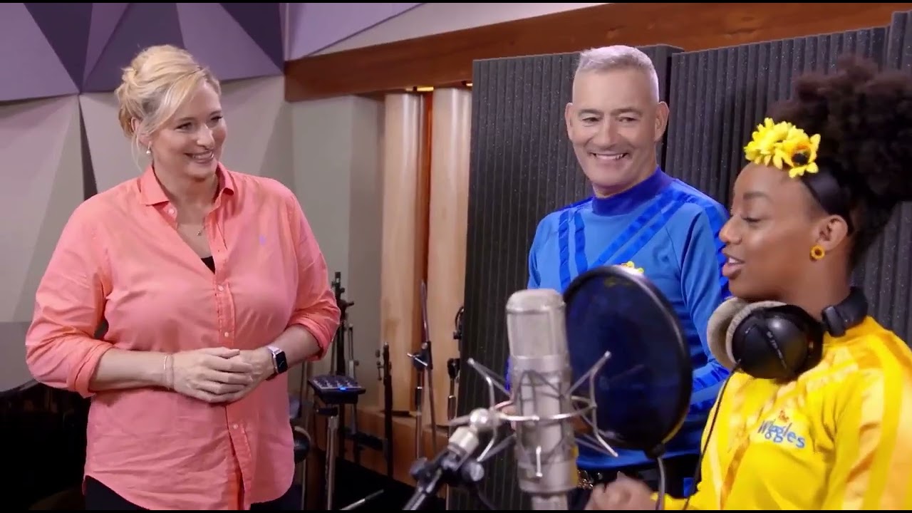 Johanna visits The Wiggles’ studio