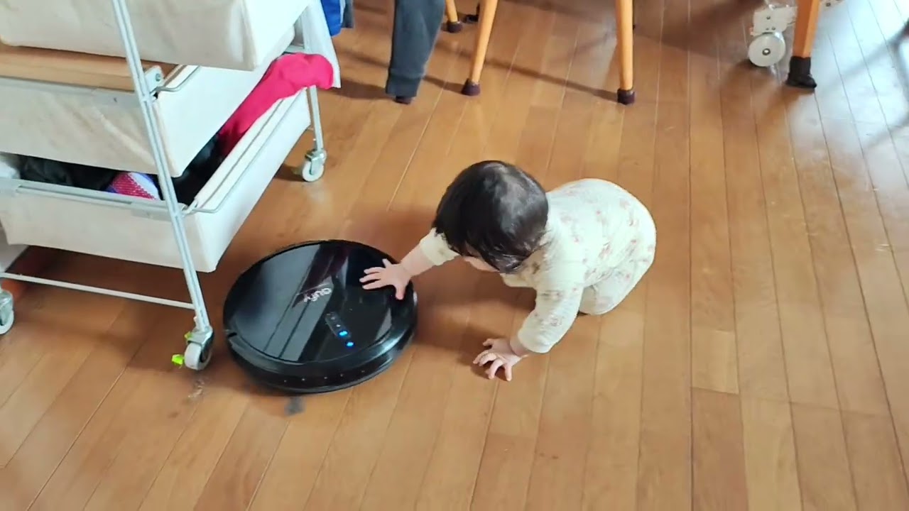 2026/02/15初めは怖かったけど、ロボeufyと仲良しに