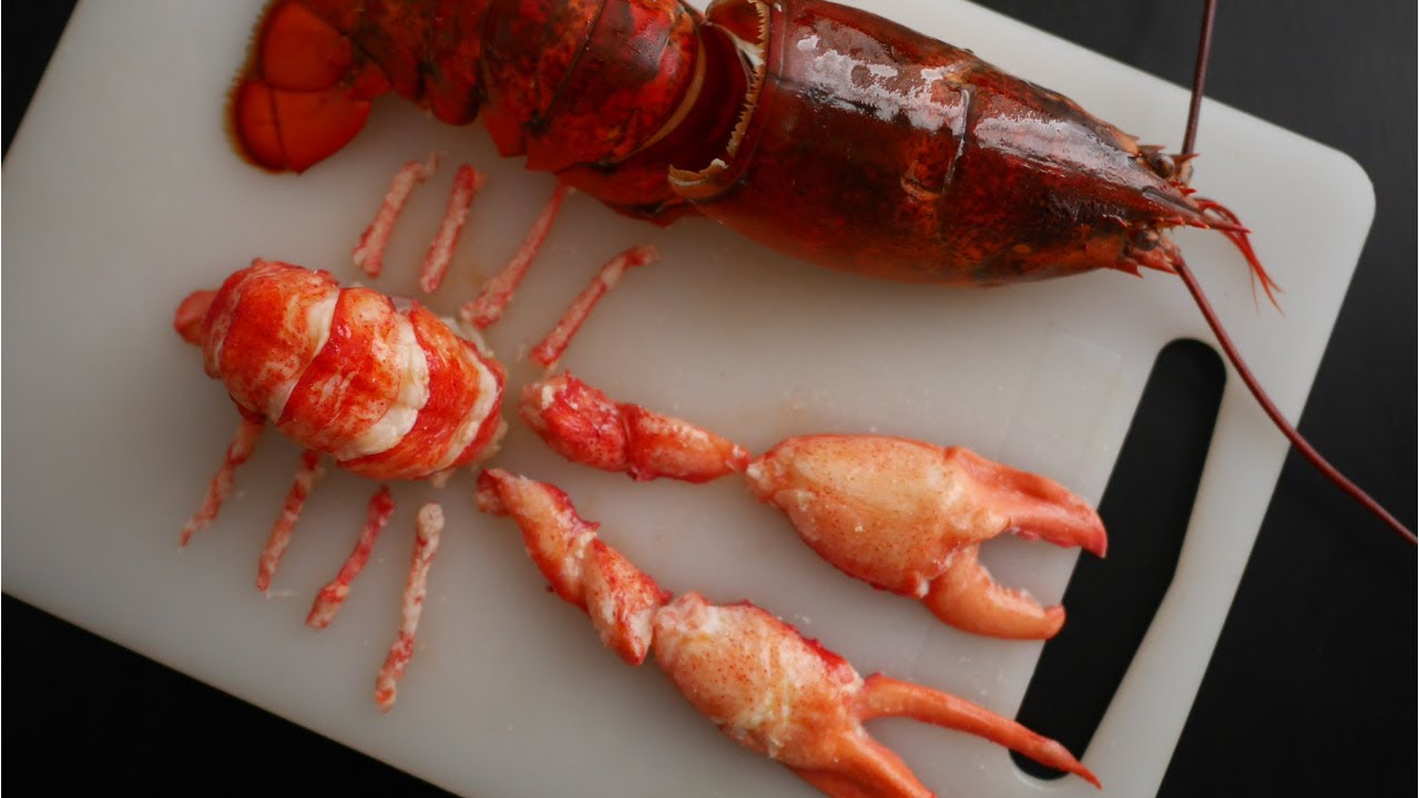 如何幫龍蝦去殼? How to De-Shell a Lobster?