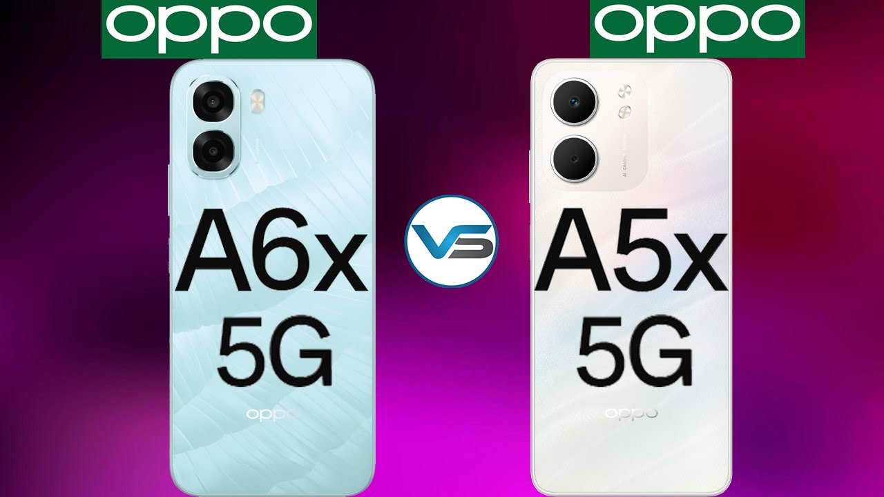 Oppo A6x 5G против Oppo A5x 5G | Oppo A5x 5G против Oppo A6x 5G | Серия Oppo A6