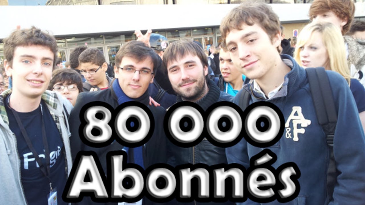 80 000 ABONNÉS - RENCONTRE A LA PARIS GAMES WEEK !