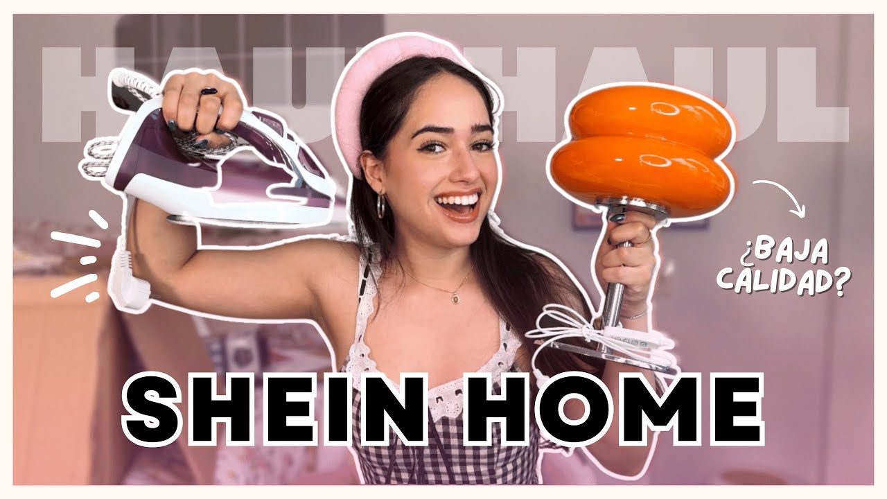 Decorando mi casa con SHEIN HOME 🪴| Espejo, Lámpara, Plancha de ropa, Cocina, Baño, Luces y más...