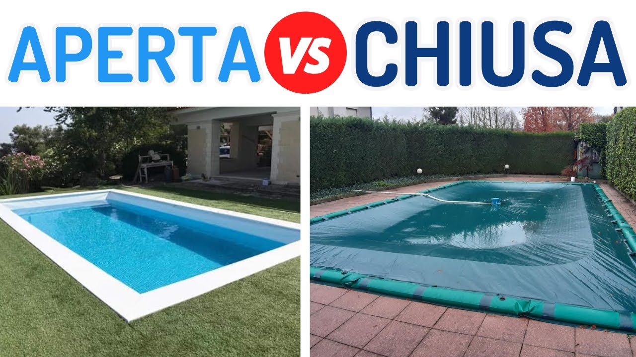 Chiudere o lasciare aperta la piscina? ecco i pro e contro per la stagione invernale