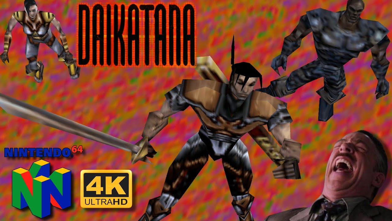 Daikatana Nintendo 64 longplay 4K 60 fps (RetroArch) - Did you think the PC version was bad?