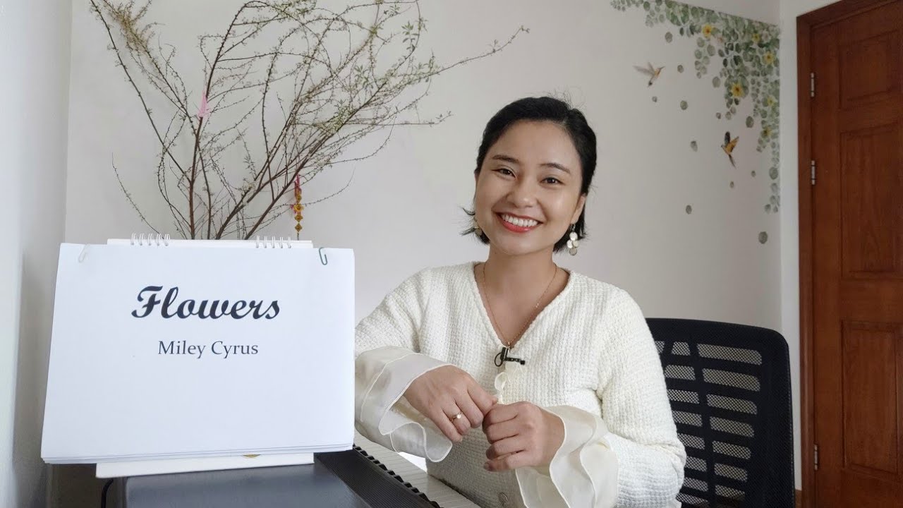 FLOWERS (Miley Cirus) Học Tiếng Anh Qua Bài Hát| Thảo Kiara