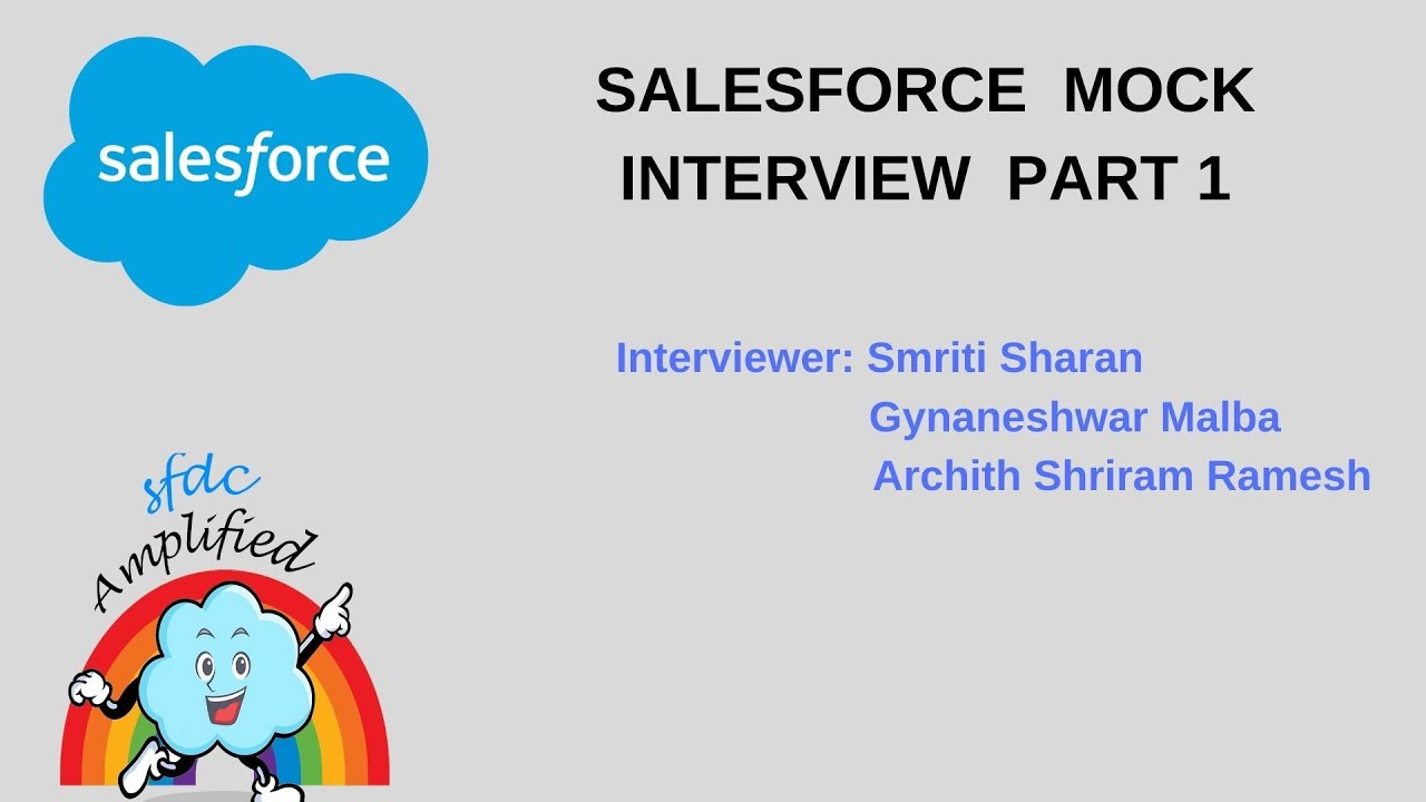 Salesforce Mock Interview