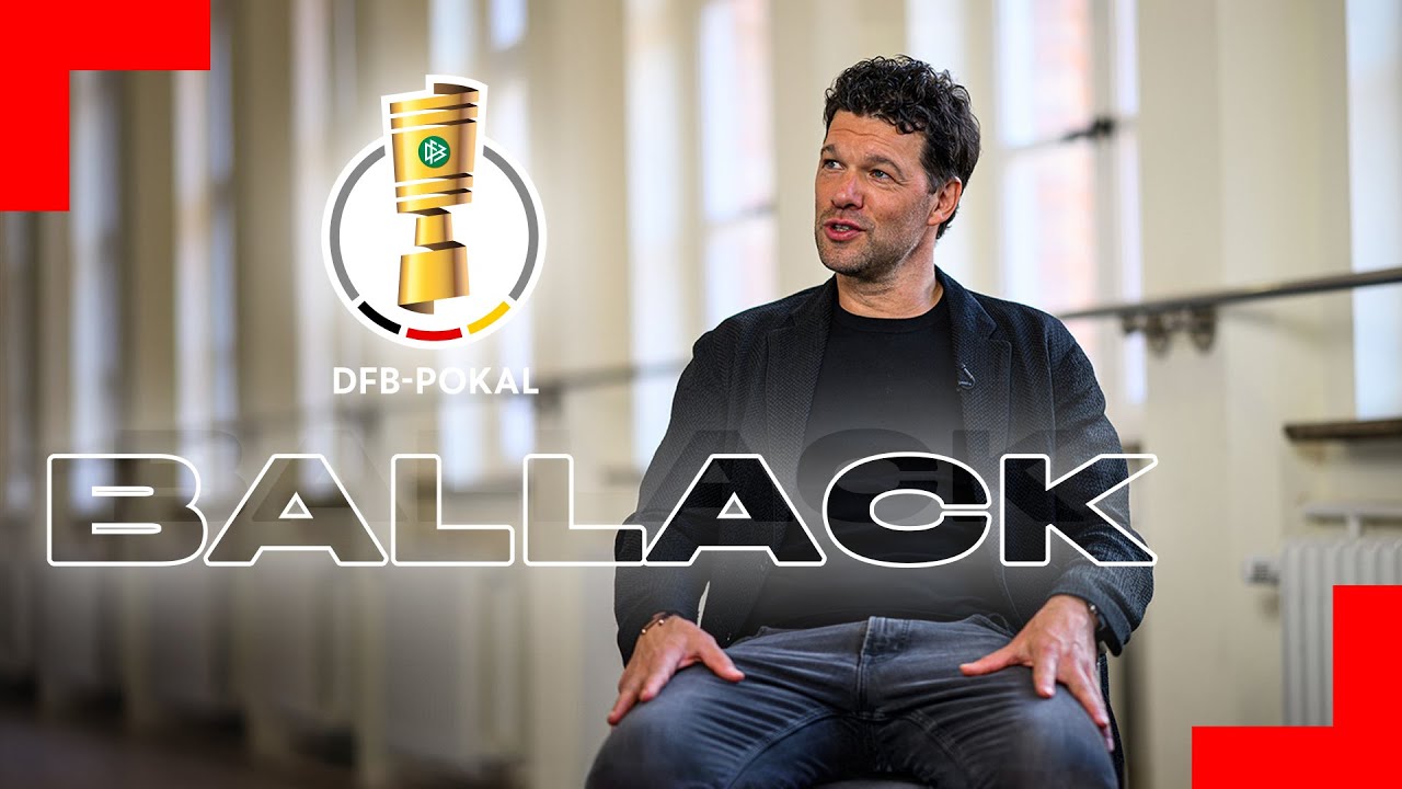 DFB-Pokal-Botschafter Michael Ballack vor Pokalfinale: 