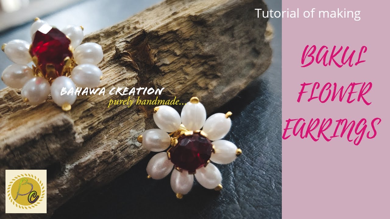 DIY pearl Earrings | How to make simple and beautiful pearl earrings at home | Hindi