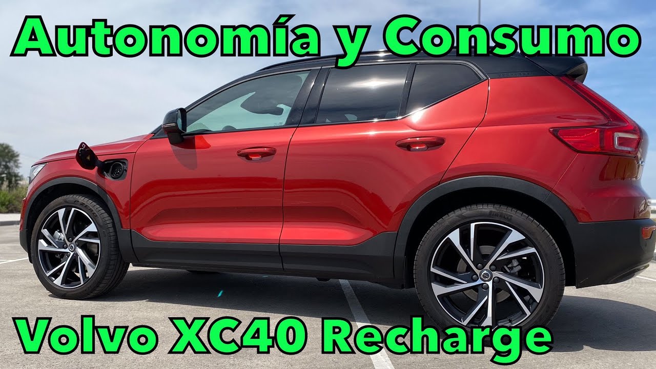 VOLVO XC40 T4 Recharge 2021 AUTONOMÍA ELÉCTRICA y CONSUMO en autovía en modo híbrido MOTORK