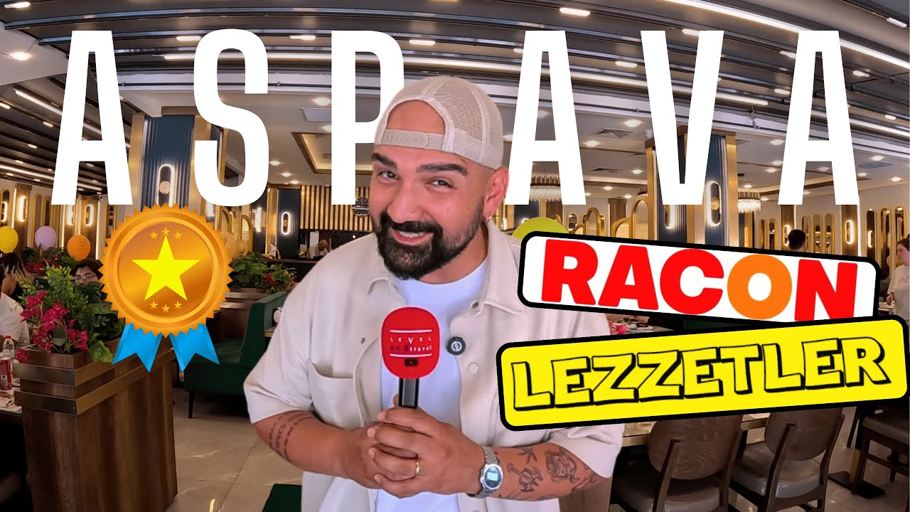 MEŞHUR YILDIZ ASPAVA İZMİR' DE! I RACON LEZZETLER - 1 🥩🍕🍔🥘🍱