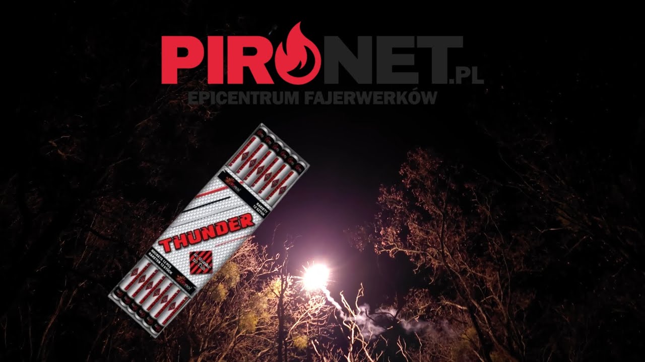 Rakiety Hukowe Piromax THUNDER PXR224 - pozytywne zaskoczenie