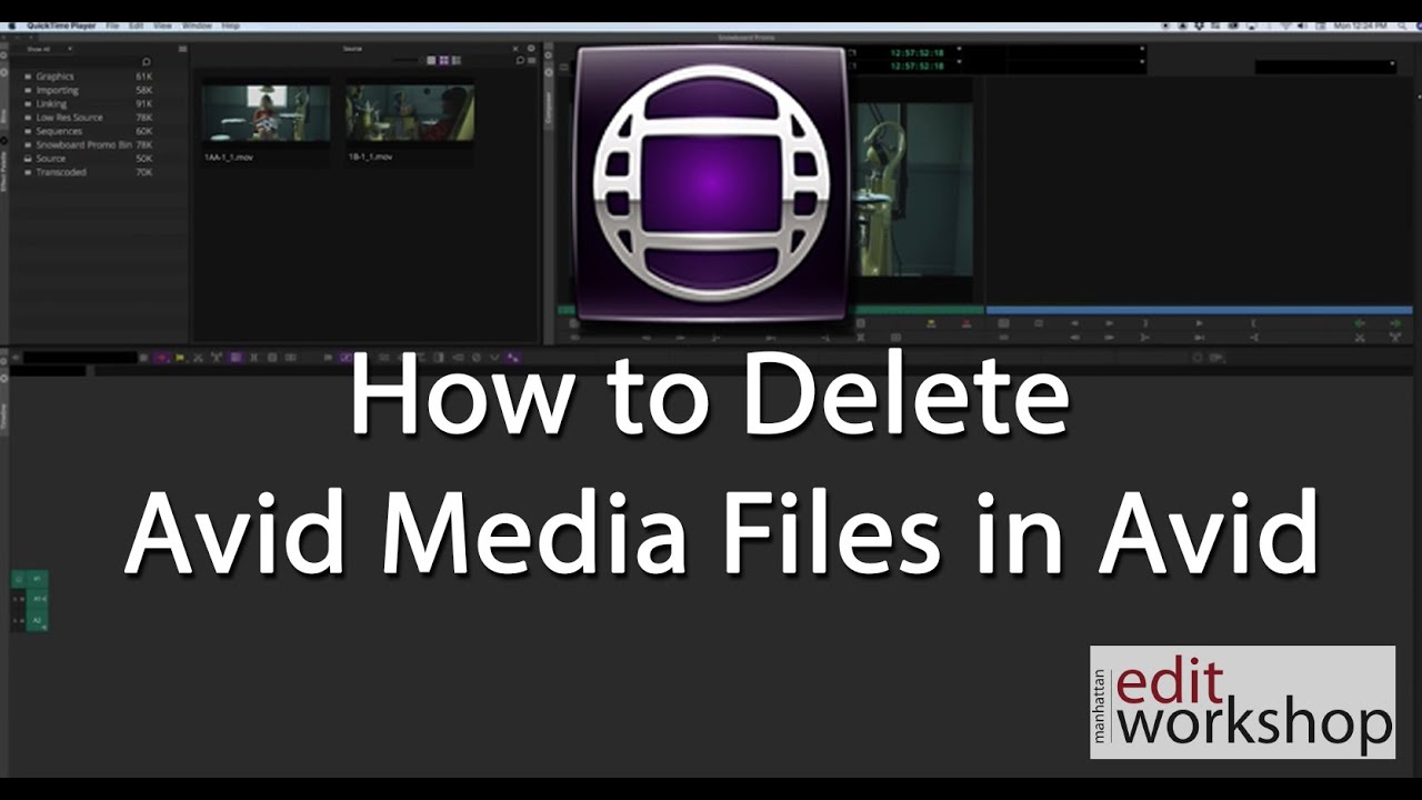 How to Delete Avid Media Files in Avid Media Composer