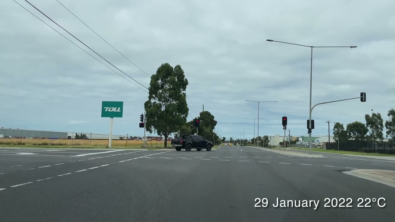 Driving From Sunshine West to Williamstown 29.01.2022~ASMR~