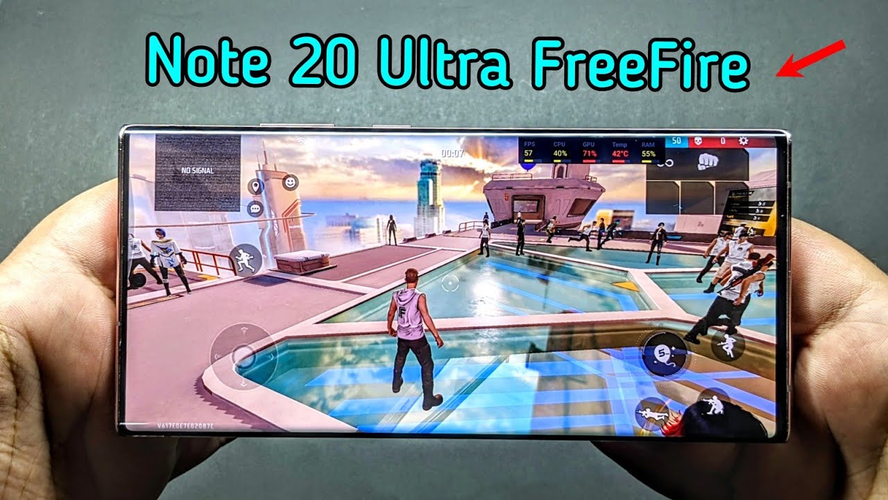 Samsung Galaxy Note 20 Ultra FreeFire Test | TDM + Battle Royale | with FPS Meter!