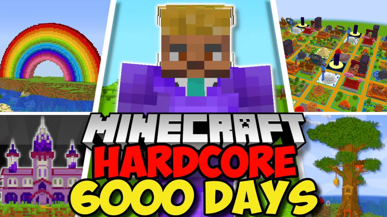 I Survived 6000 DAYS in Minecraft Hardcore (FULL MOVIE)