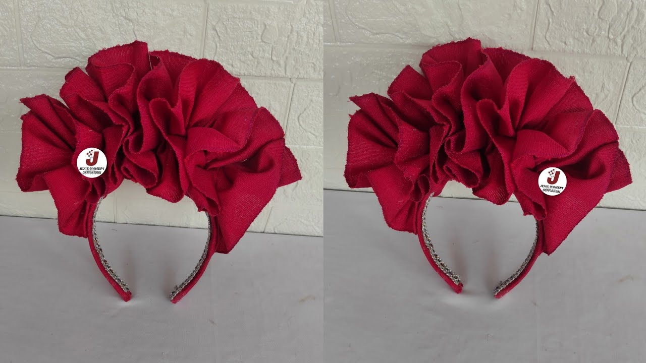 Ruffles Asooke headband