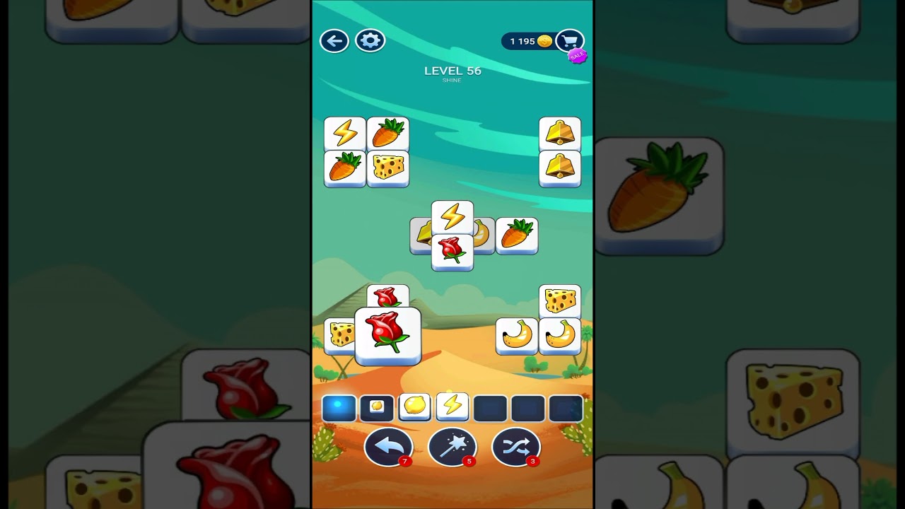 Tile Club App - Tile Club Level 56 - Tile Club Matching Game - Gameplay - @GamesislandSK 