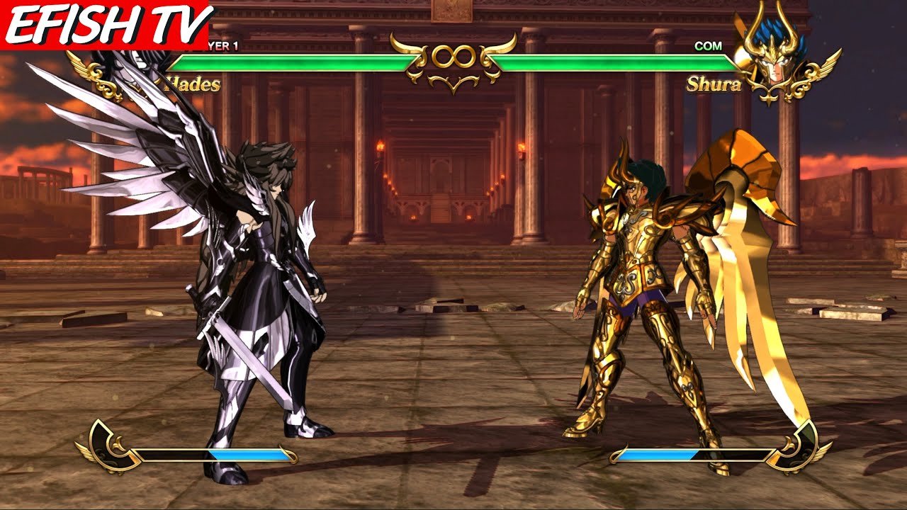 Hades vs Capricorn Shura (Hardest AI) - Saint Seiya: Soldiers' Soul