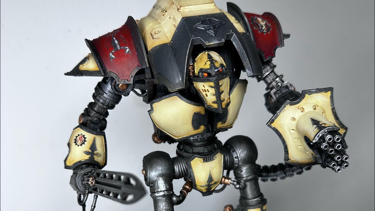 How to paint a knight castigator house Malinax