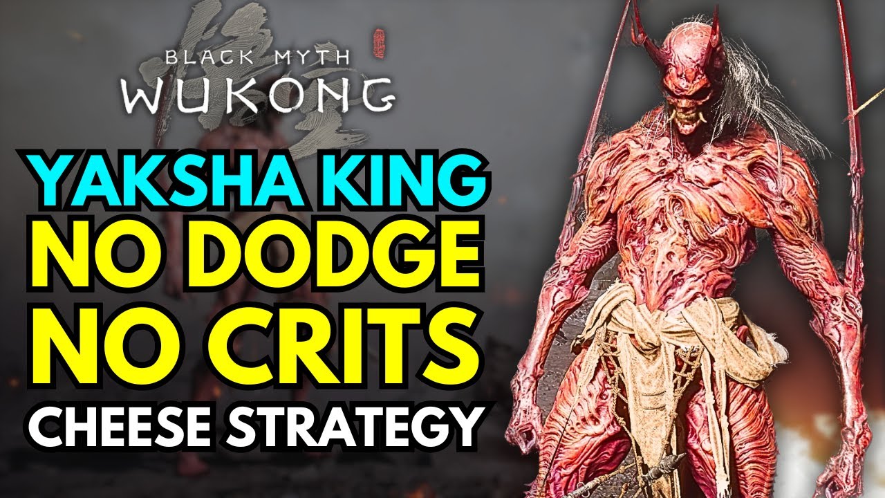 Как победить Якша Кинга без уклонений в Black Myth Wukong