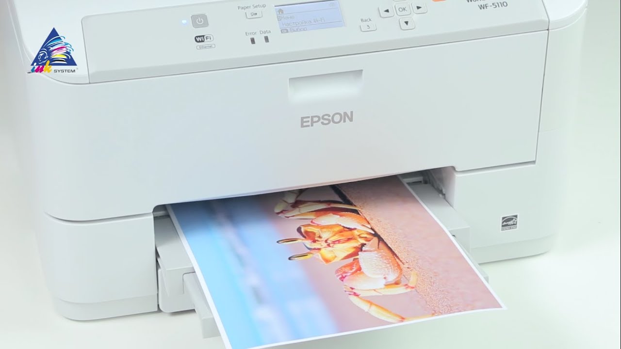 Epson WF-5110: тест на скорость печати фото А4