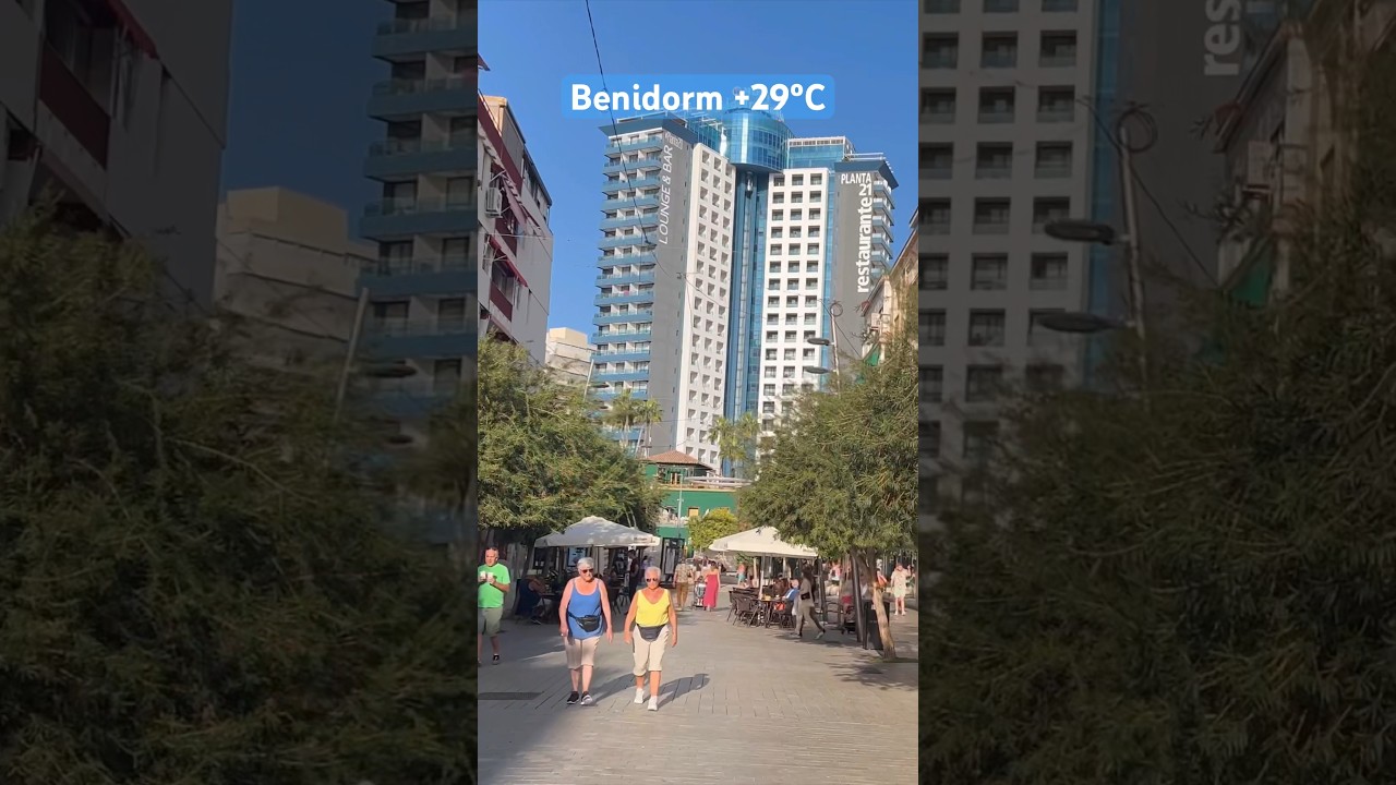 Bank Holidays in Benidorm 🤔🇪🇸 #benidorm #benidormbyana #costablanca