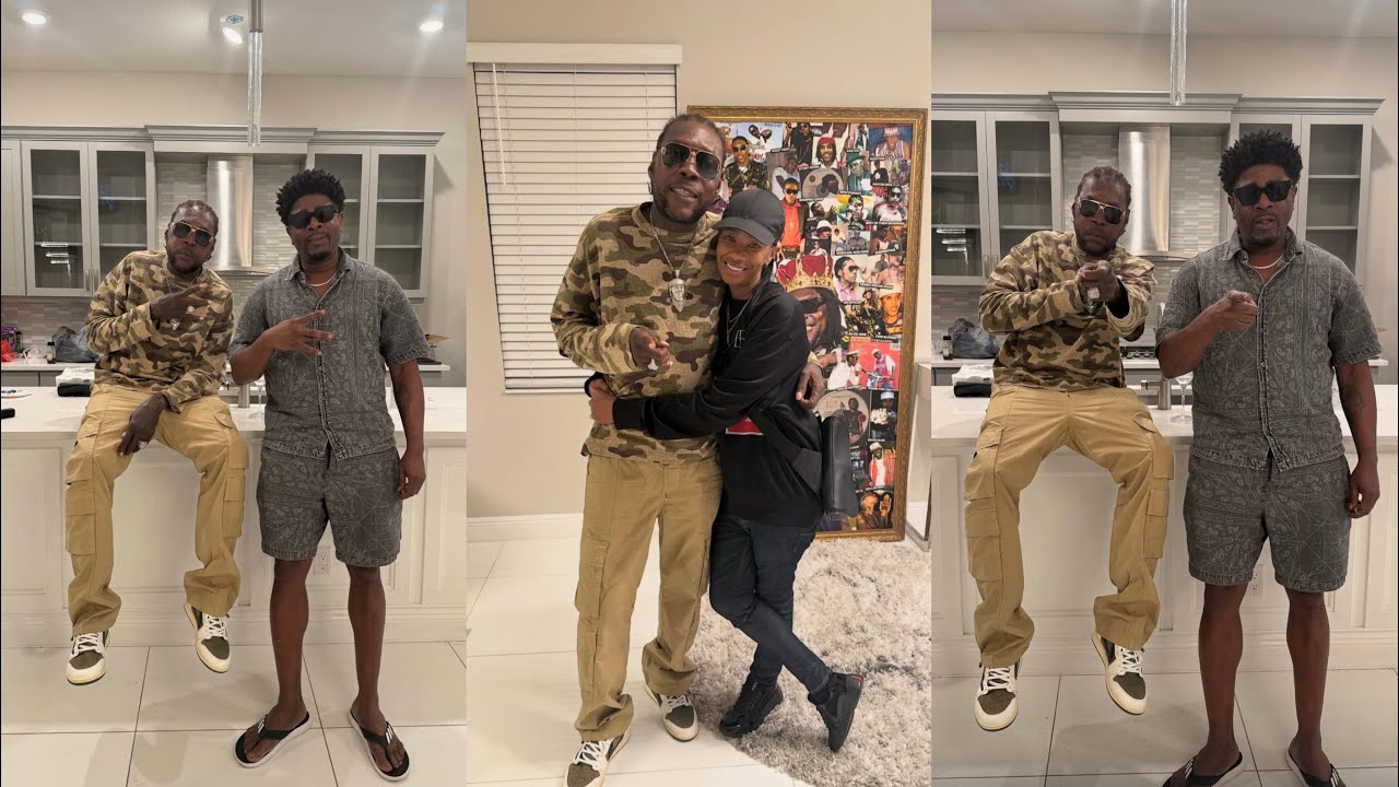 VYBZ KARTEL PAYS HOMAGE TO NINJA MAN &LINK UP CJ MILLAN+A WUL A VIBE WITH HIM BONIFY LENNI MATIC 👀