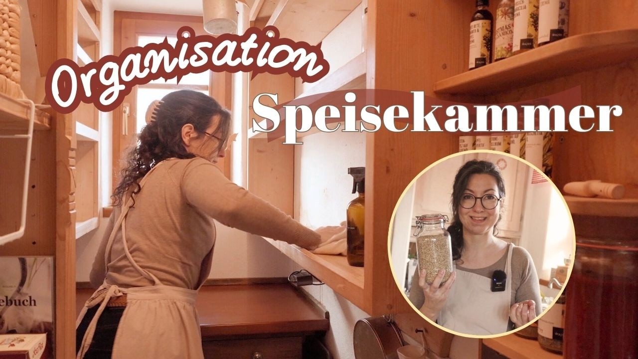 Frühjahrsputz & Organisation 💚 unsere Speisekammer, Vorräte und Lagerung