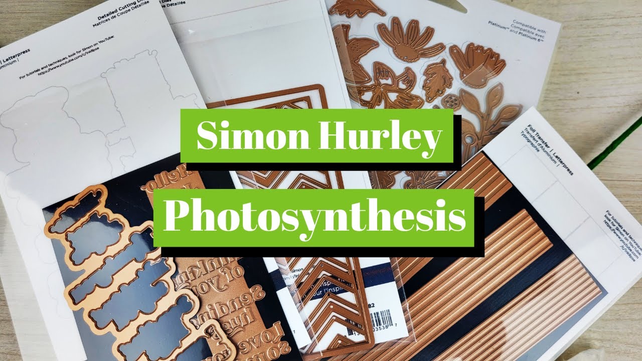 4 Cards with Simon Hurley's Photosynthesis Collection