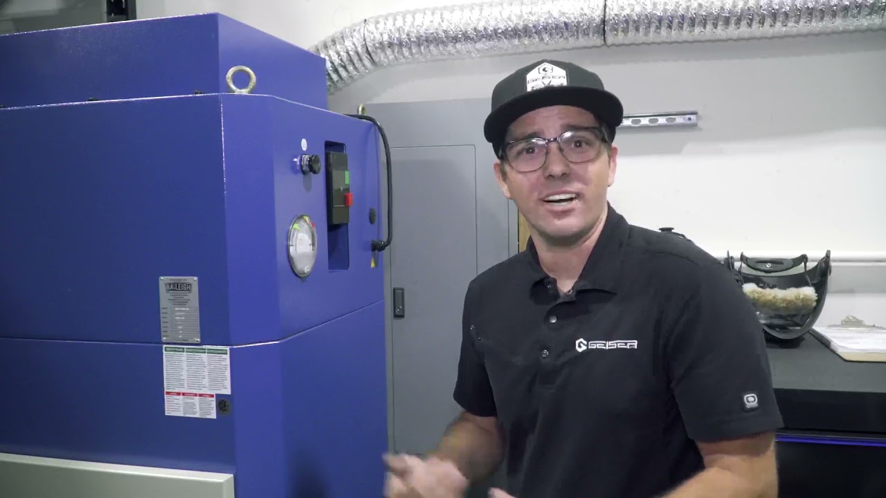 Geiser Inc Keeps Clean with Baileigh MVC1200HD Dust Collector