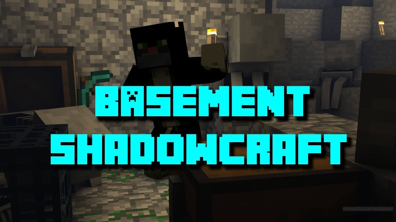 Rebuilding Ldshadowly's Shadowcraft House Ep. 4 | Basement/ Skull wall