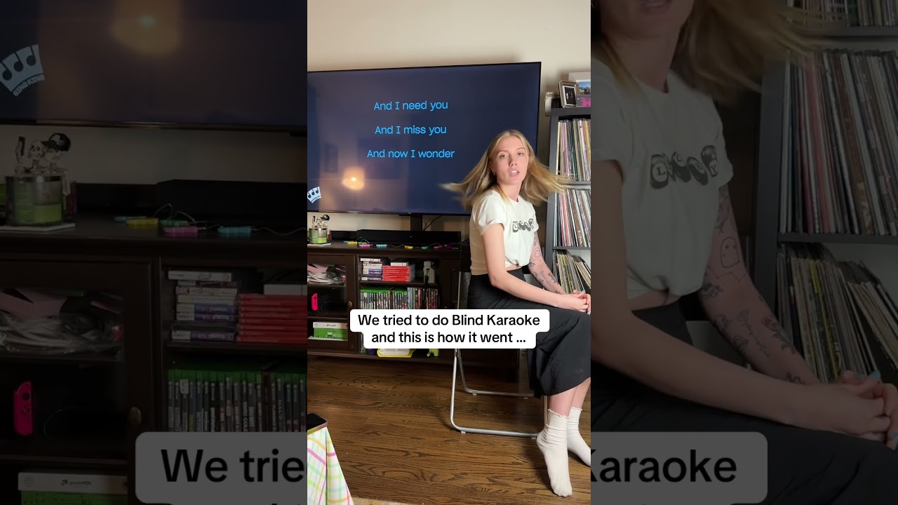 We tried to do Blind Karaoke & THIS is how it went PART 5 #blindkaraoke #gwizzlecarjams #challenge