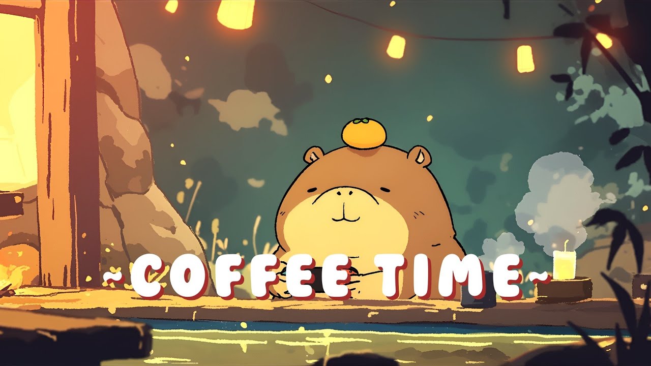 Capybara Beats & Lofi | Calming Beats & Melodies 🦫 🎵 ✨