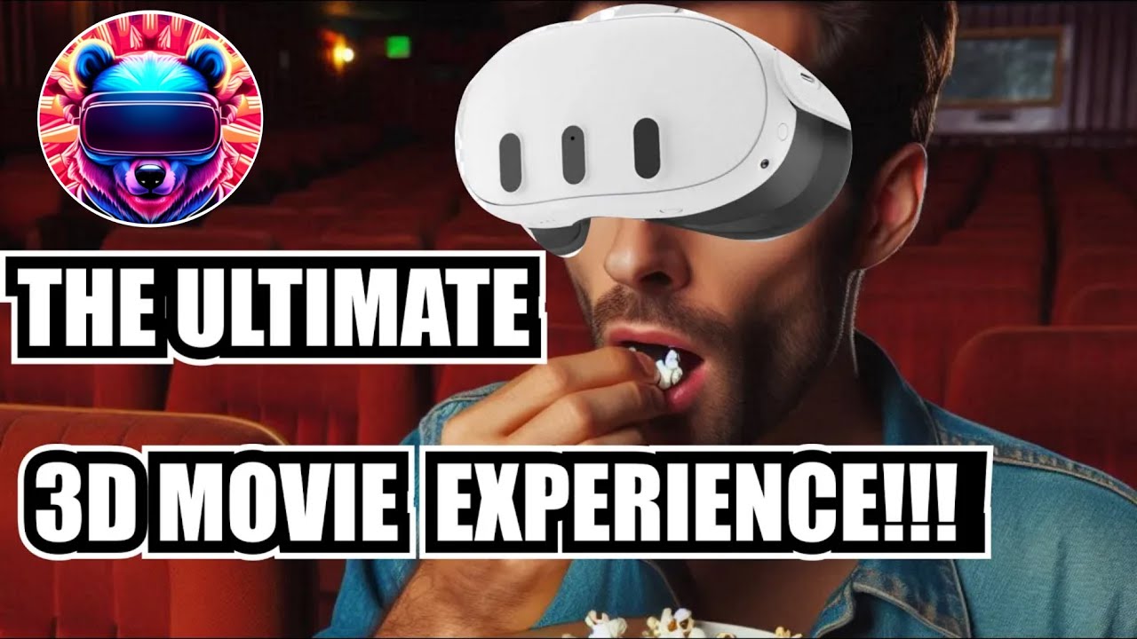 Quest 3 - How To Watch Real 3D Movies - No PC