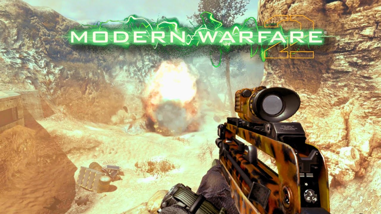 Playing Hardcore Sabotage on Modern Warfare 2...
